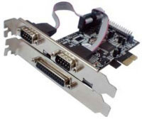 Longshine Serial & Parallel PCIe Card (LCS-6322M)